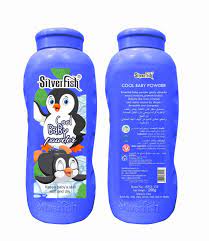 [A10649] Silver fish baby powder skin soft and dry 200g