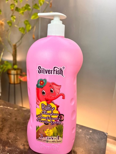 [A10653] Silver fish baby shampoo conditioner revitalizing SFO 129 886ml