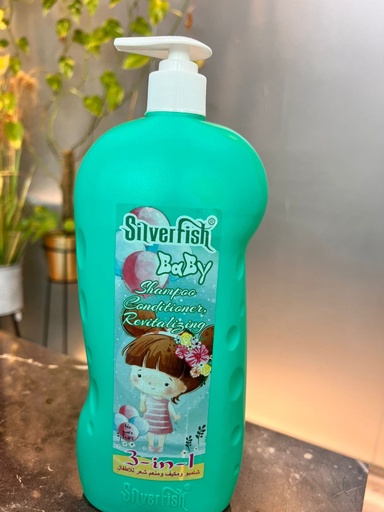 [A10654] Silver fish baby shampoo conditioner revitalizing SFO 130 886ML