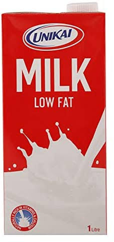 [A11698] Unikal milk low fat 1l