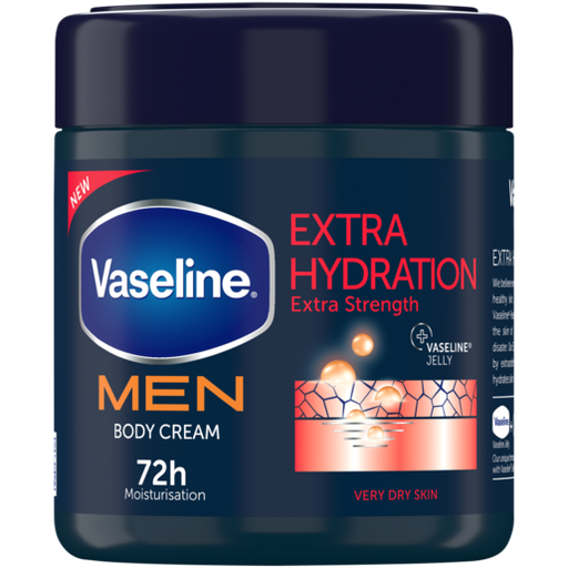 [A11850] Vaseline men boody cream extra hydration 400ml