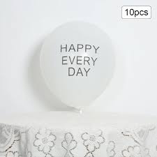 [A12357] Buufin happy everyday balloon 10pcs