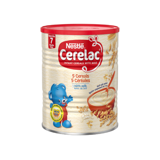 [A12374] Cerelac 5cereals with milk avec dulait 400g