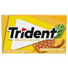 [A12538] Trident pineapple twist 14sticks