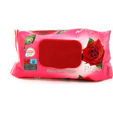 [A126011] Sleepy baby wet wipes rose 90pcs
