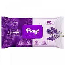 [A12617] Pungi lavender wet wipes 90pcs