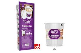 [A12805] Hans cappuccino insant coffe in cup 120gr
