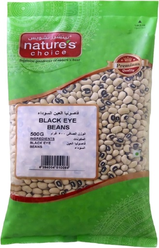 [A12855] Natures choice black eye beans 500gr