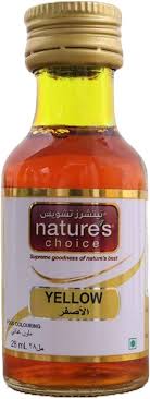 [A12937] Natures choice yellow 28ml