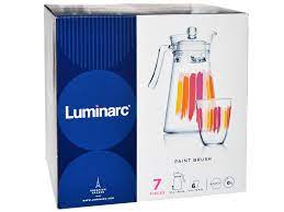 [A13284] Luminarc paint brush 1.3ltr 31ci 7pcs