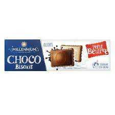 [A13467] Millennium Choco Biscuit Milk&white Chocolate 132g