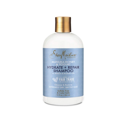 [A13545] Shea moisture honey hydrate+repiar shampo 384ml