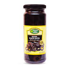 [A13611] Virginia garden pitted black olives 340g