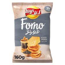 [A13839] Lays Forno Black Peper 160g