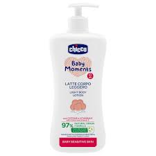 [A14555] Chicco Baby Baby Moments Light Body Lotion Body Sensitive 500ml