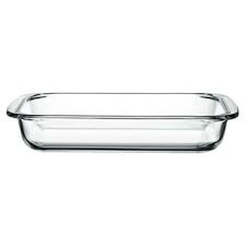 [A146028] AVCI Glass Bakeware 1pcs Pval Trays AV1-45574