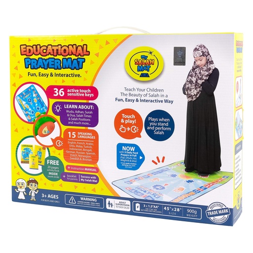 [A14481] Educational prayer mat 3+ages sgt-9011