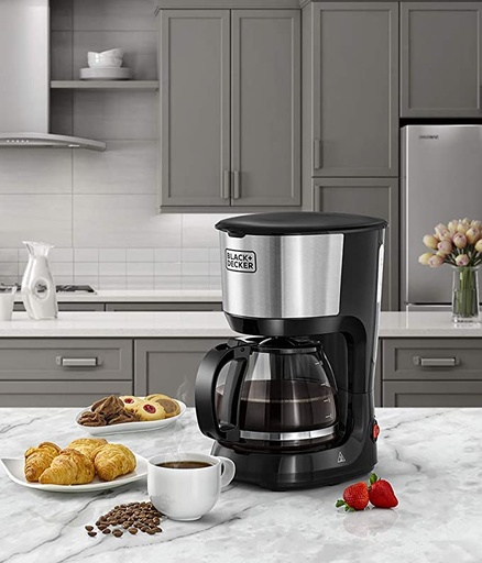 [A14867] Black+ decker 10cup coffee maker dcm75os-b5
