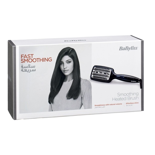 [A14877] Babyliss beliss fast smoothing heated brush hsb101sde
