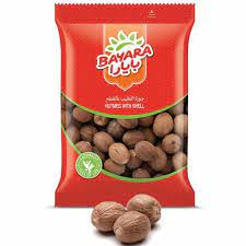 [A15313] Bayara Nutmeg With Shell 200g