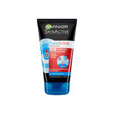 [A15592] Garnier Skin Pure Active 3in1 Charcoal 150ml