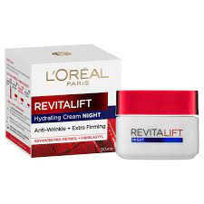 [A15621] L'oreal Revitalift Hydrating Night Cream 50ml