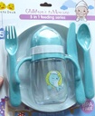 Cute Duck Children Tableware 5in1 Feeding Series No:8527