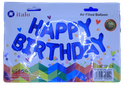 Italo Air Filled Balloon Happy Birthday 13pcs Hb-052-2