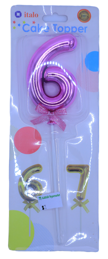 [A16113] Italo cake topper nax-1716