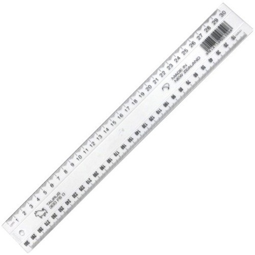 [A16138] bbocai plastic ruler 30cm reff:180409