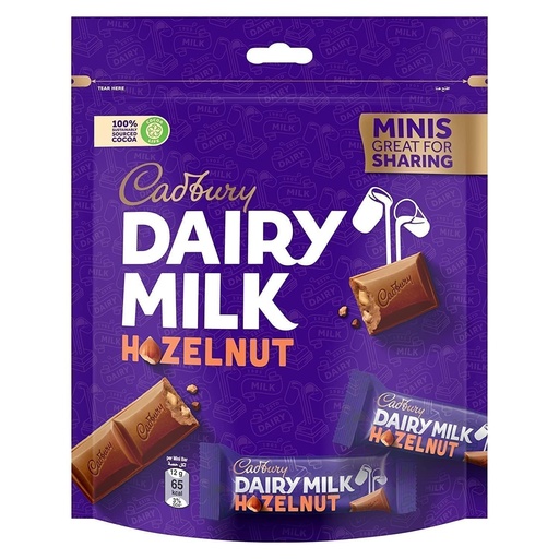 [A16335] Dairy milk huzelnut 168g