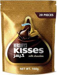 [A16364] Hershey's kisses milk chocolate 100g