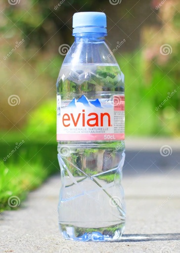 [A16425] Evian natural mineral water 50cl