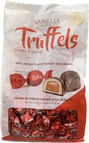 [A16432] Vanelli truffels milk chocolate with fondant and carmel 1kg