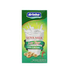 [A16458] Drinho soya milk low sugar with calcium 1 litre