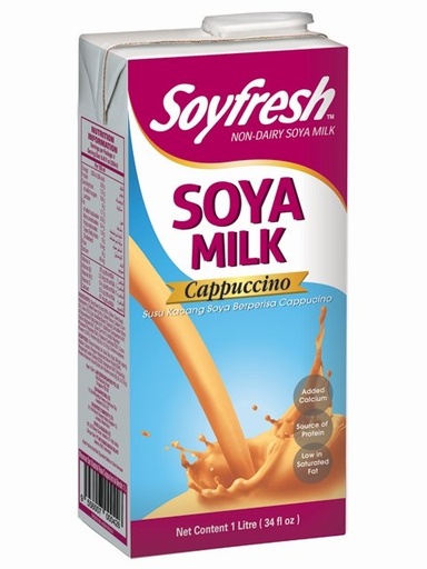 [A16460] Soyfresh non dairy soya milk cappuccino 1litre