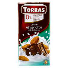 [A16470] Torras 0% azucares sugar added leache milk%almonds 75g