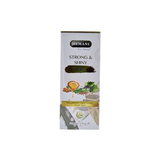 [A16610] Hemani strong&shiny herbal hair oil 200ml