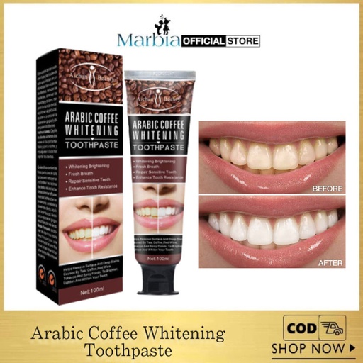 [A16754] Aichun beauty arabic coffee whitening toothpast ac13932100ml