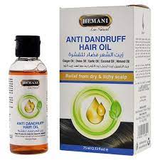 [A16763] Hemani anti dandruff hair oil relief from dry & itchy scalp 75ml