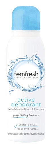 [A16774] Femfresh active deodorant 125ml