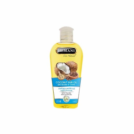 [A16791] Hermani coconut hair oil with sesame & castor 200ml