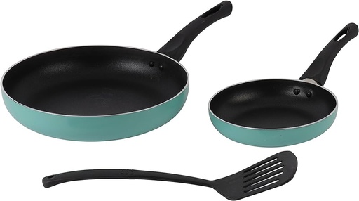 [A17123] Delcasa fry pan 2pcs dc2896 r-b23