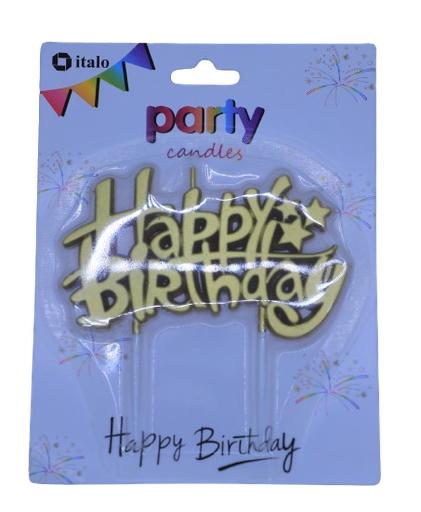 [A17462] Italo party candle no ph-114