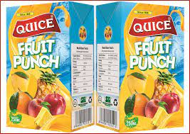 [A18041] Quice fruit funch mix fruit 125ml