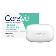 [A19460] Cerave Foaming Cleanser Bar Kaolin Cly 128g
