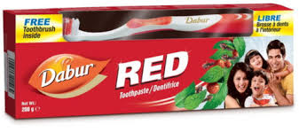 [A19612] Dabur Red Toothpast & Brush 200g