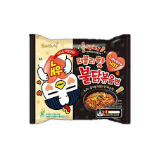 [A19561] Buldak noodles Hot Chicken Flavor Romen Half Spicy 140g