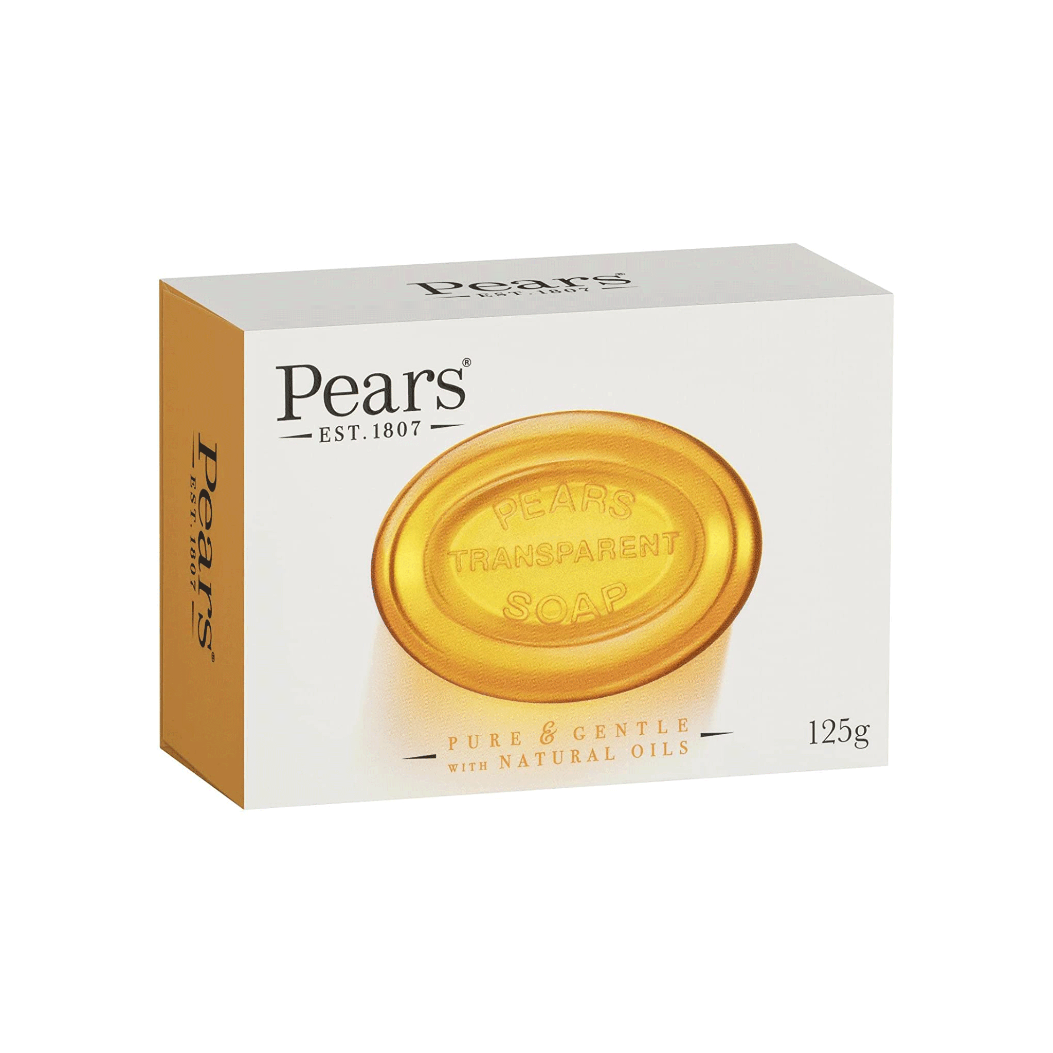 Pears transparent green soap 125g