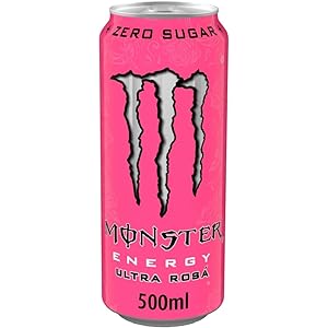 [A19701] Monster energy ultra rose 500ml